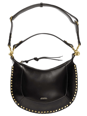 Isabel Marant Etoilé Naoko Hobo Studded Taske, Black 